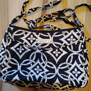 Vera Bradley Geometric Black and White Crossbody Bag